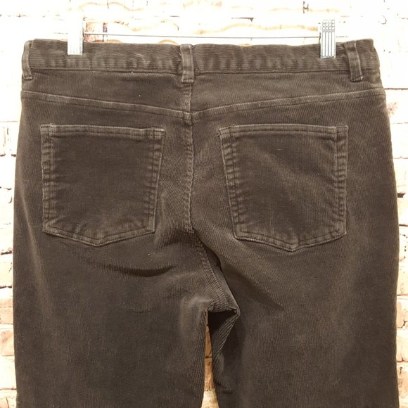 Chaps Corduroy Pants Black Size 12P - Picture 9 of 11